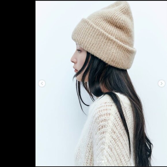 ZARA KNIT HAT NEW WITH TAG! - Picture 2 of 4